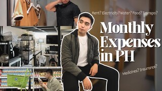 Monthly Expenses Living Alone in Metro Manila | My Cost of Living and Insights/Lessons (Philippines)