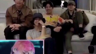 Jungkook reaction to sexy Taehyung