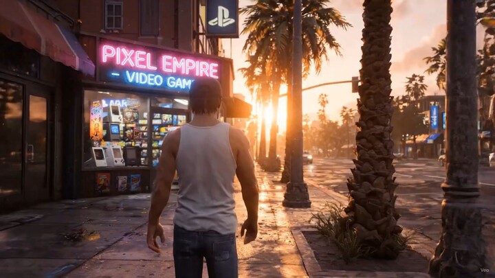 GTA VI JASON VAI NA LOJA DE GAMES