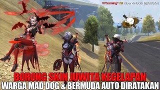 SAPU BERSIH WARGA MAD DOG & BERMUDA DENGAN BUNDLE BLOODY MISTRESS DIAMOND ROYALE! FREE FIRE