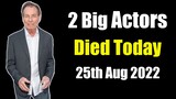 Two Big Actors Died Today 25th Aug 2022