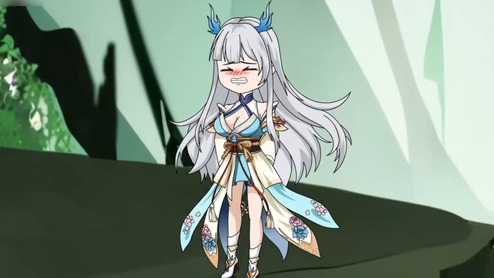 Gu Yuena uses her hands to help Lin Lu solve the problem