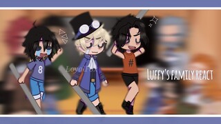 Luffy's family react (+ Shanks) | One Piece | gacha club | Op spoilers | LoyalFox