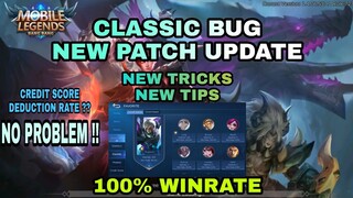 Classic Bug New Patch Full Tutorial New Tips And Tricks 100% Winrate