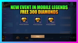 Free 300 Diamonds from this New Event in Mobile Legends | Latest Free Dias Event MLBB