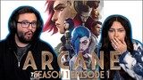 Arcane Season 1 Episode 1 'Welcome to the Playground' First Time Watching! TV Reaction!!