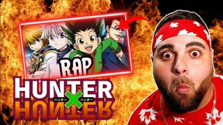 GON, KILLUA, KURAPIKA & LEORIO RAP | RUSTAGE ft. Breeton Boi, Ham Sandwich & Aerial Ace (REACTION!)