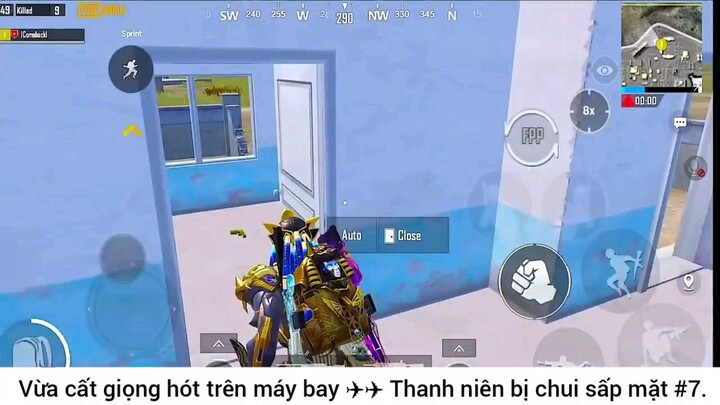 Vừa cất giọng hát trên máy bay #7