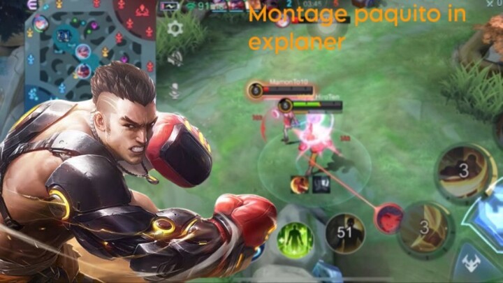 Highlight montage paquito on explaner