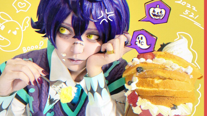 在昨天生日的时候还原了一也画的蛋糕！