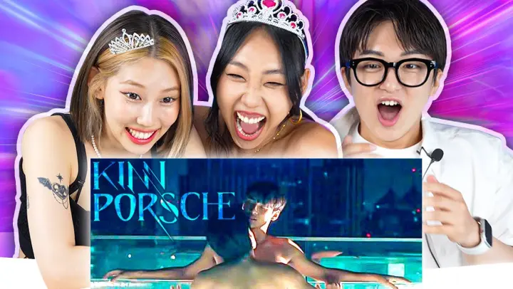 Koreans react to KINNPORSCHE Trailer (Thai BL drama) 🌈 | PEACH