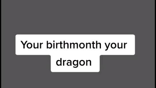 birth month dragon