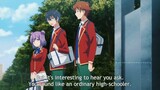 ayanokoji ask manabu is he dating tachibana -  classroom of the elite season 3 episode 9