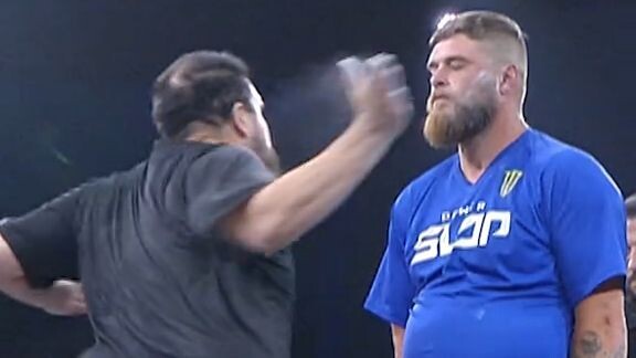 "I'm not here to win, I'm here to f*!ck you up" 😳 @disturbingthepeace57 makes #PowerS