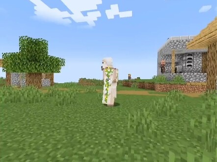 Minecraft: ทุกคนรังแกหุ่นยนต์เหล็ก