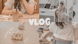 Vlog 🍞 a day with my friends, cafe brunch, groceries and GRWM