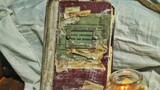 [Handmade book] Renovation of old books "Barracks Hospital Information Book" / collage book junk jou