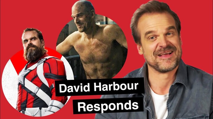 David Harbour On Losing 80lbs For Stranger Things Season 4 | Don't Read The Comments | Men's Health
