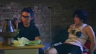 โกดักผูกระเบิดกินหม้อไฟ หวัง ดาฉุย และ เอ้อหลงหู่ ห่าวเกอ กินข้าวมื้อใหญ่ เห็นแล้วน้ำลายสอ!
