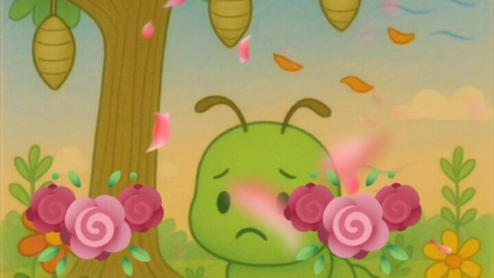 Lulu ulat kecil yang takut terbang