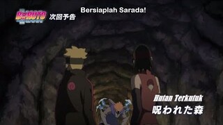 Boruto Episode 98 "Pertarungan Jugo VS Boruto dan Sarada, Jugo mengamuk dengan sigel kutukan level 2