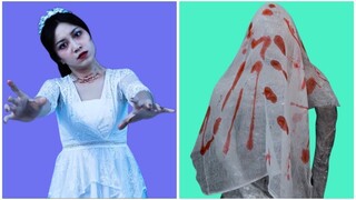 Girl Diy! 7 Halloween Makeup Pranks   Horror Movies Makeup   Diy Halloween Makeup And Costume Ideas