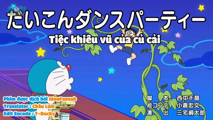 Doraemon : Ngày hôm đó, tất cả đều thành chuột! - Tiệc khiêu vũ của củ cải