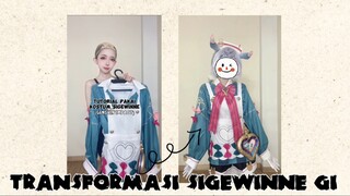 TRANSFORMASI JADI SIGEWINNE GI| #JPOPENT #bestofbest
