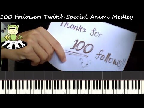 Anime Medley 100 Twitch Followers Celebration