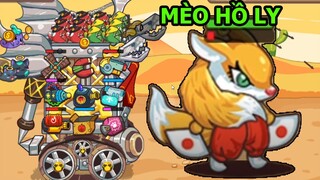 Triệu Hồi MÈO HỒ LY CẦM QUẠT LEGEND SIÊU MẠNH ĐỘI QUÂN Mèo Con CatnRobot Top Game Thành EJ