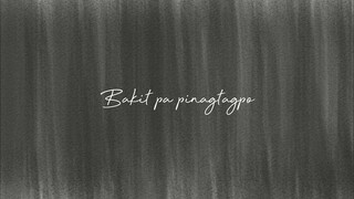 Lora Importa - Bakit pa Pinagtagpo Feat. Jhopet Macailao ( Lyric Video )