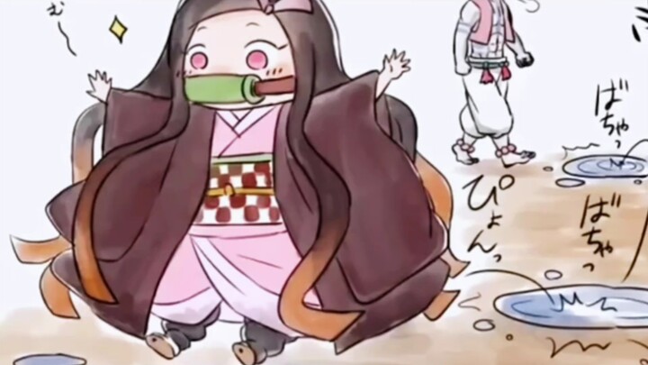 Khi Yoriichi phát hiện ra phiên bản nhí của Nezuko