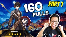 Pulling Zhongli's Banner 160 Intertwined Fates | Part 1