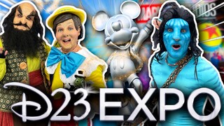 FUI A LA EXPO DE DISNEY, MARVEL STUDIOS Y PIXAR MÁS GRANDE DEL MUNDO !! / D23EXPO 2022 / Memo Aponte