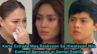 KARLA Estrada Naglabas Na rin ng Saloobin Tungkol Sa Paghihiwalay Nang KATHNIEL!