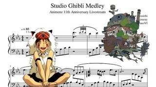 Animenz - Studio Ghibli Medley 2021 (11th Anniversary Livestream)