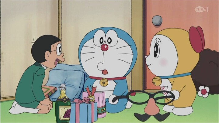 Doraemon Episode 425 A : Melarikan Diri Dari Kue Natal Raksasa
