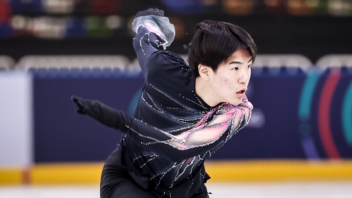 [24-25 JGP⑦] Zhao Qihan tampil baik dan finis di posisi kedelapan (125,93) pada nomor free skate put