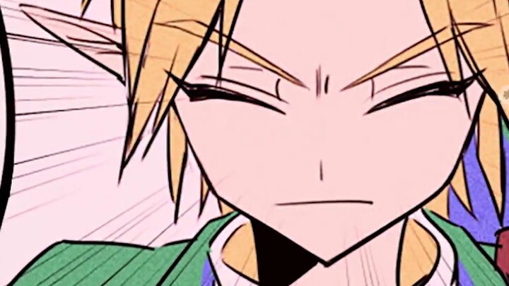 【The Legend of Zelda】【Repost】Links practice Wink hahahaha