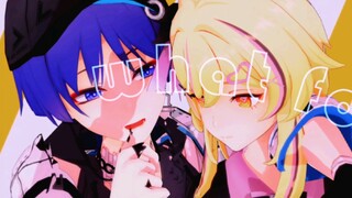 【原神mmd/散荧】What Makes You Beautiful（浮疯）