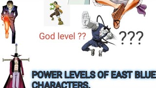 Top 25 Strongest Characters From East Blue Saga ( One Piece ) / @Croco_Boy706/One Piece Power Levels