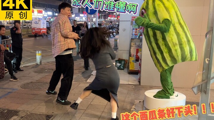 Who knows, this watermelon strip is so delicious! [Prank Episode 12]