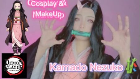 Cosplay เป็น เนสีโกะ จากเรื่อง Kimetsu No Yaiba