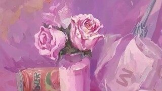 ภาพวาดของฉัน ชีวิตสีชมพู