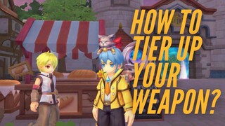 HOW TO TIER UP WHITE WEAPON | RAGNAROK X: NEXT GENERATION