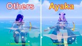 How Ayaka Swim Like This?
