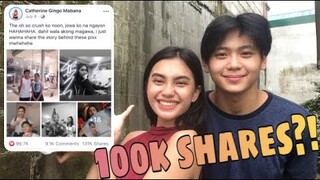 The Story Behind the Viral Post | Our Love Story From Crush to Jowa