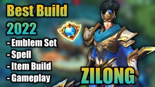 ZILONG BEST BUILD 2022 | TOP 1 GLOBAL ZILONG BUILD | ZILONG - MOBILE LEGENDS | MLBB