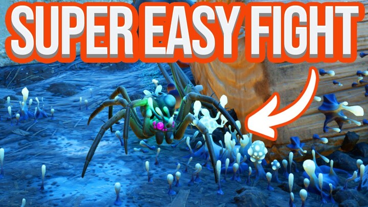 Grounded: How to Beat the Infected Wolf Spider (100% Cheese Method)