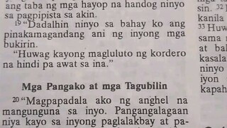 Pang Araw Araw na Talata.        Exodus 23:20-24